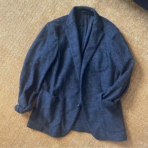 Uniqlo gray wool blazer